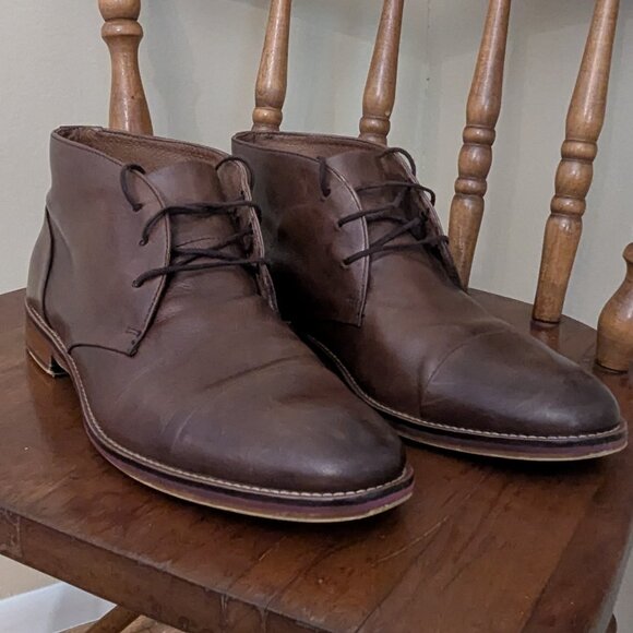 JOHNSTON & MURPHY Brown Size 9 7537 - Picture 1 of 11